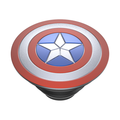 Aluminum Captain America's Shield PopGrip