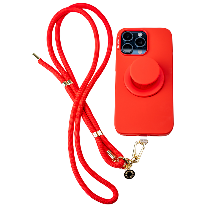 Paracord Rosso Strap, PopSockets