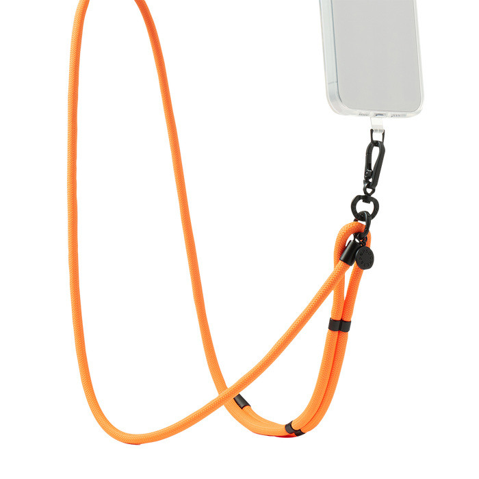 Paracord Safety Orange Strap, PopSockets