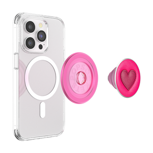 Stitched Sweet Heart PopGrip for MagSafe, PopSockets