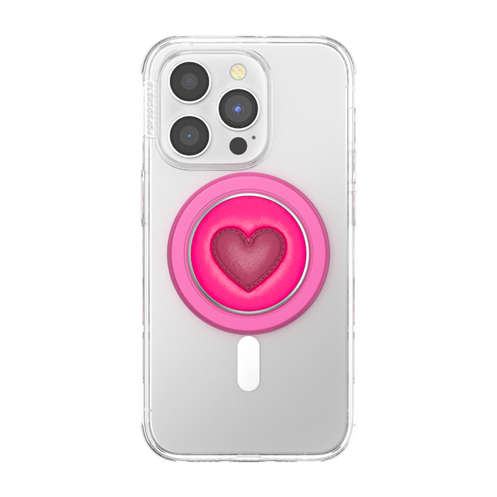 Stitched Sweet Heart PopGrip for MagSafe, PopSockets