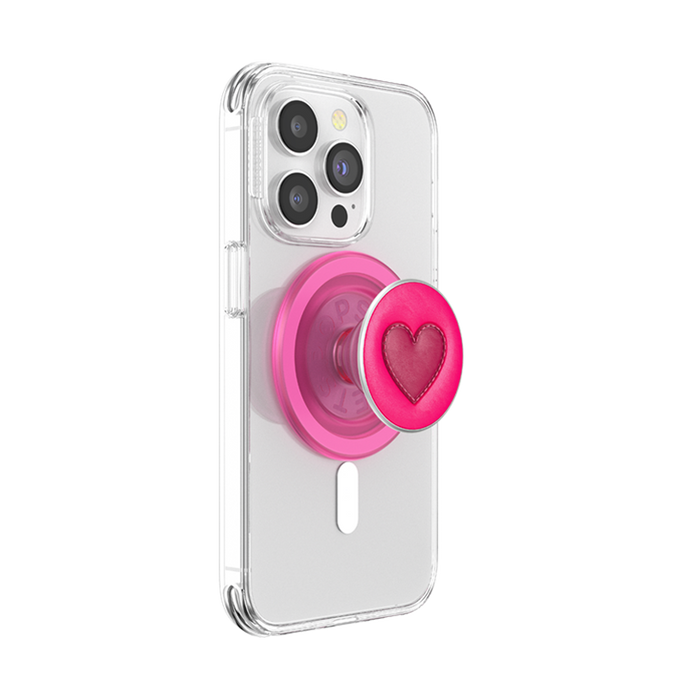 Stitched Sweet Heart PopGrip for MagSafe, PopSockets