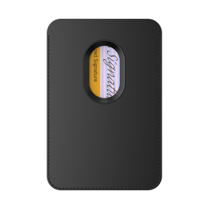 Black Softgoods PopWallet for MagSafe, PopSockets