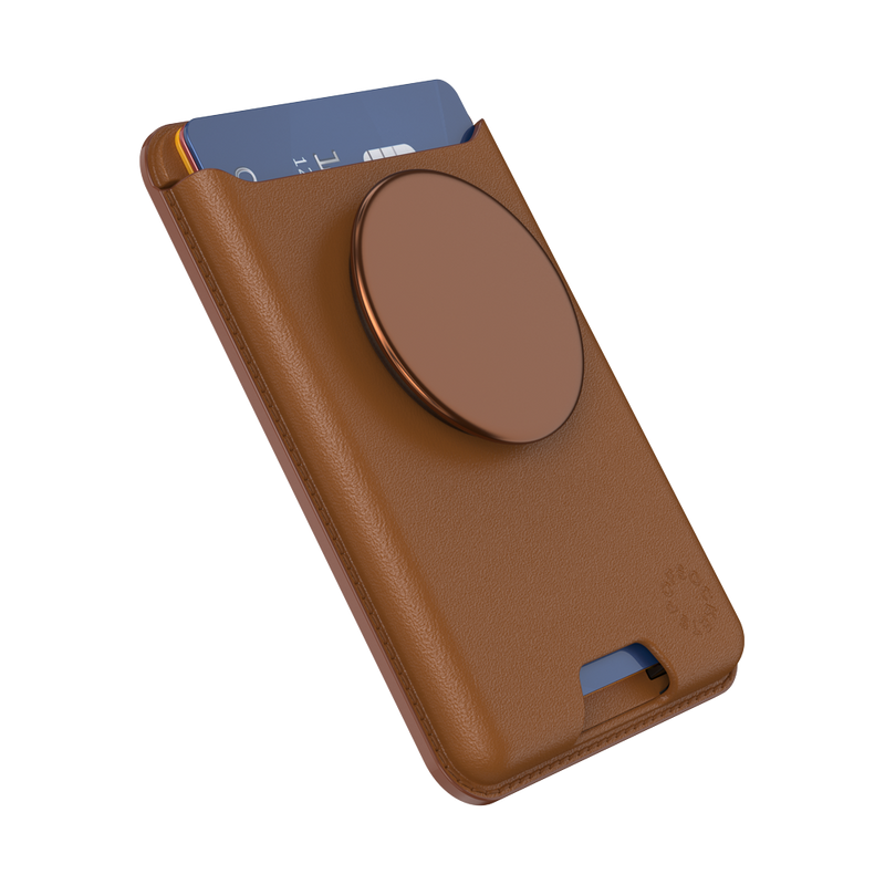 Cognac Softgoods PopWallet+ for MagSafe