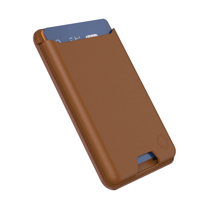 Cognac Softgoods PopWallet for MagSafe, PopSockets