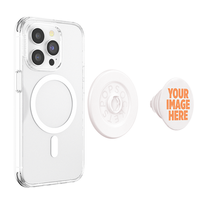 Custom Circular PopGrip for Apple's MagSafe