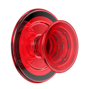Translucent Danger Red PopGrip for MagSafe (Round), PopSockets