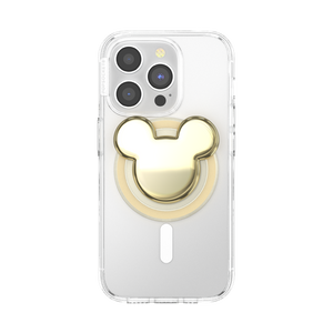 Gold Mickey Head PopGrip for MagSafe, PopSockets