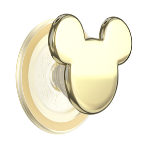 Gold Mickey Head PopGrip for MagSafe, PopSockets