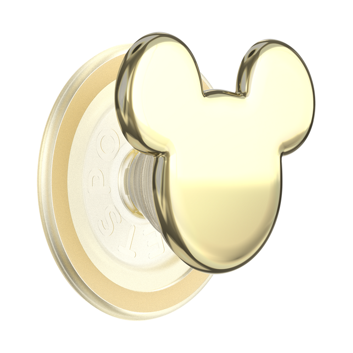 Gold Mickey Head PopGrip for MagSafe, PopSockets