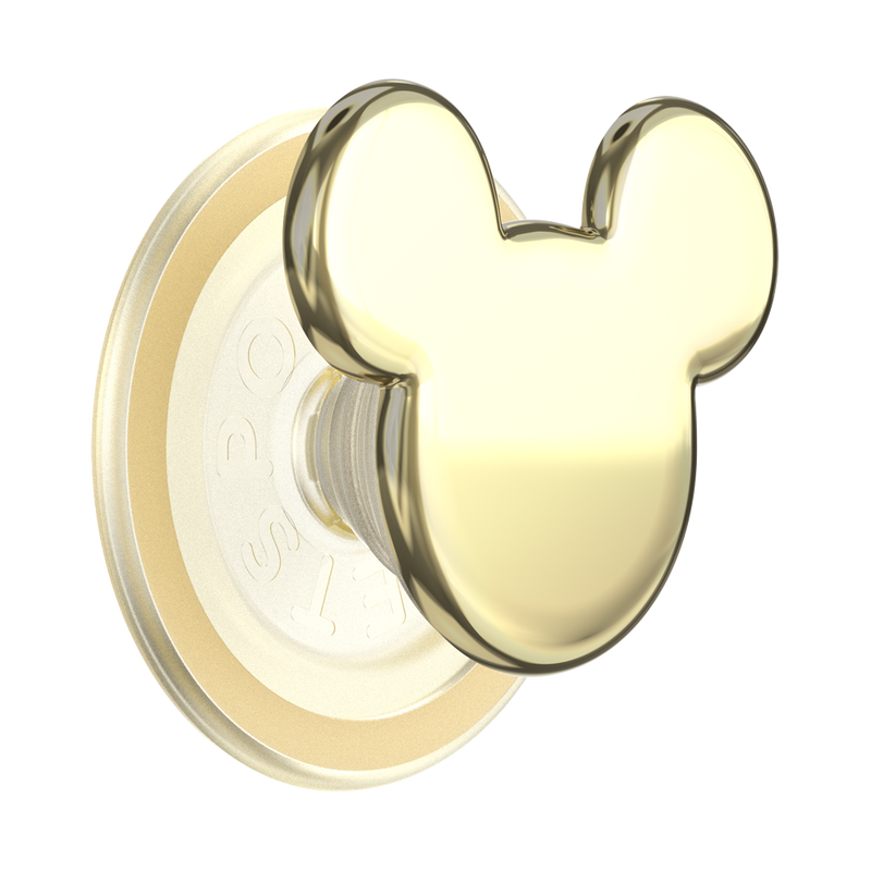 Gold Mickey Head PopGrip for MagSafe