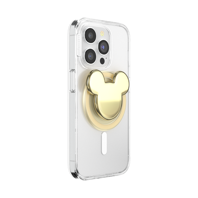 Gold Mickey Head PopGrip for MagSafe