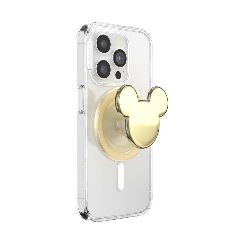 Gold Mickey Head PopGrip for MagSafe