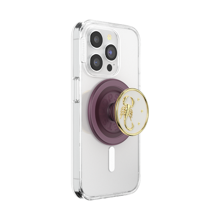 Enamel Scorpio PopGrip for MagSafe, PopSockets
