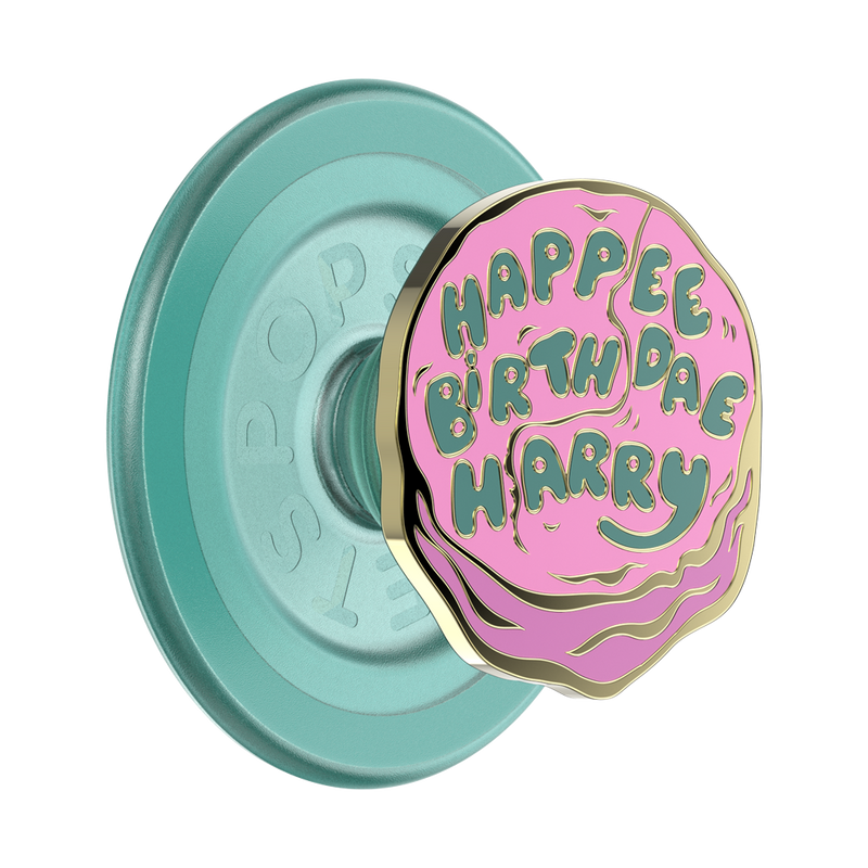 Enamel Happee Birthdae Harry PopGrip for MagSafe