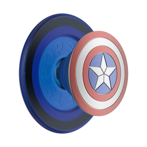 Enamel Captain America's Shield PopGrip for MagSafe, PopSockets