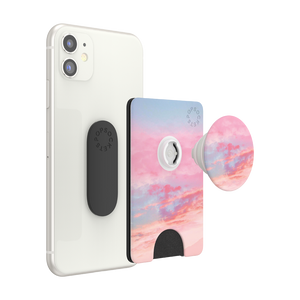 Pink Clouds PopWallet+, PopSockets