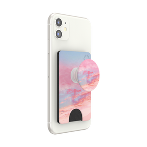 Pink Clouds PopWallet+, PopSockets