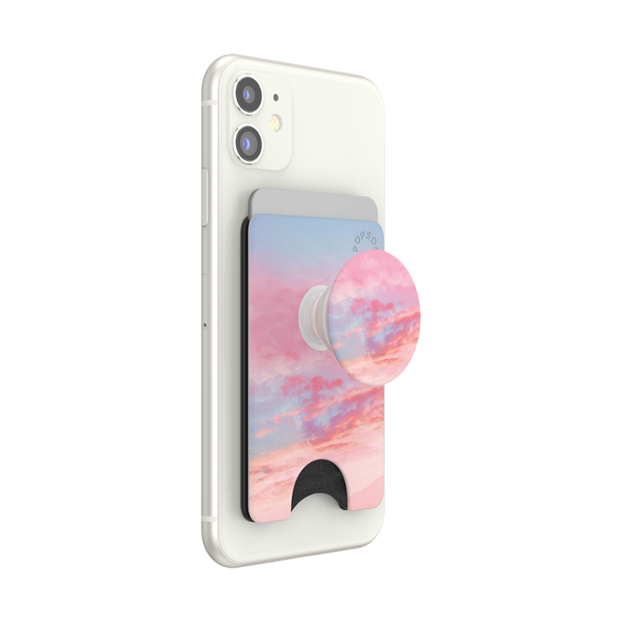 Pink Clouds PopWallet+, PopSockets