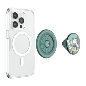 Tonal Flower Mickey PopGrip for MagSafe, PopSockets
