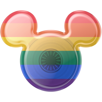 Earridescent Translucent Rainbow Mickey PopGrip