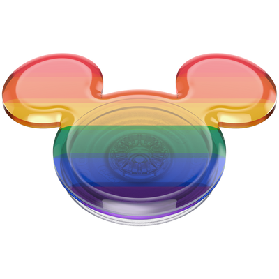 Earridescent Translucent Rainbow Mickey PopGrip