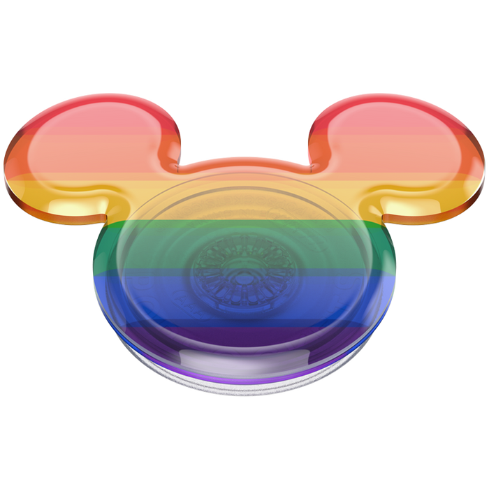 Earridescent Translucent Rainbow Mickey PopGrip, PopSockets