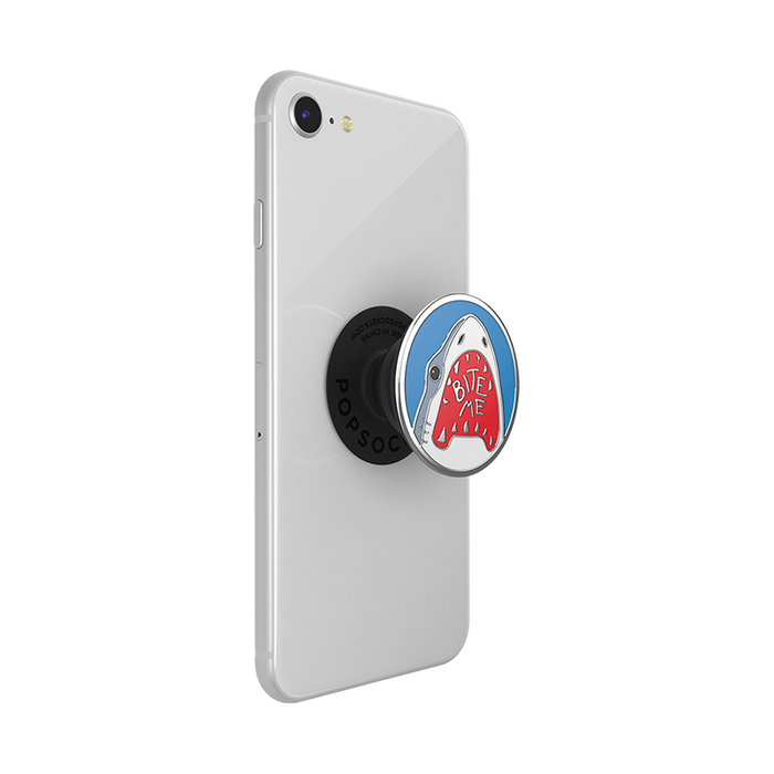 Shark Bites Polished Enamel PopGrip, PopSockets