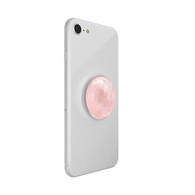 Rose Quartz Genuine Gemstone PopGrip