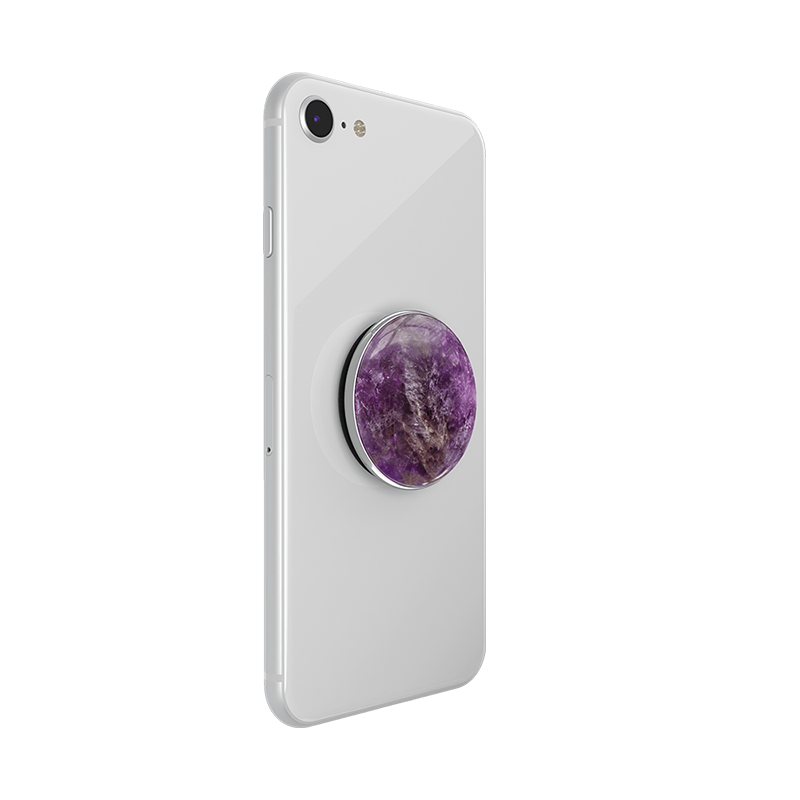 Amethyst Genuine Gemstone PopGrip