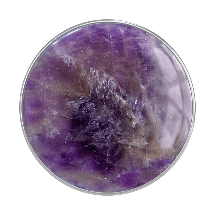 Amethyst Genuine Gemstone PopGrip, PopSockets