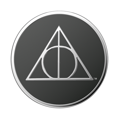 Polished Enamel Deathly Hallows PopGrip