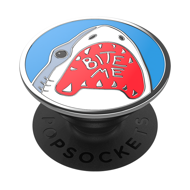 Shark Bites Polished Enamel PopGrip