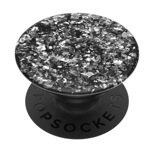 Foil Confetti Silver PopGrip, PopSockets