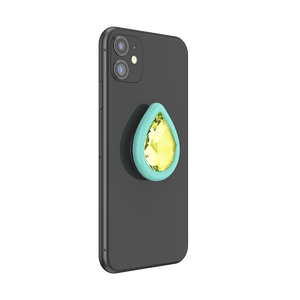 Canary Yellow Crystal Tear PopGrip, PopSockets