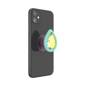 Canary Yellow Crystal Tear PopGrip, PopSockets