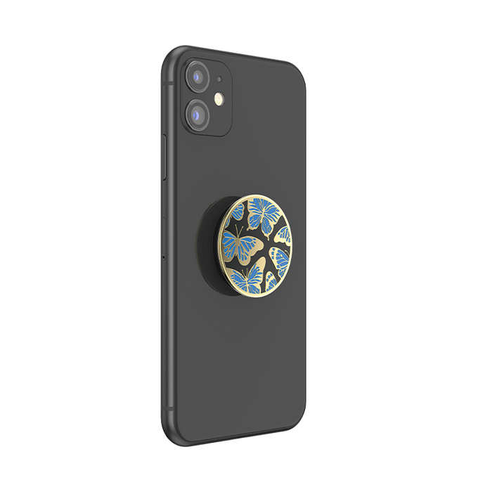 Mariposa Polished Enamel PopGrip, PopSockets