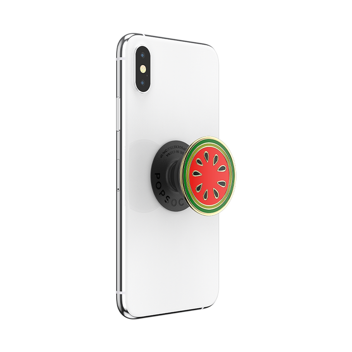 Watermelon Slice Polished Enamel PopGrip, PopSockets