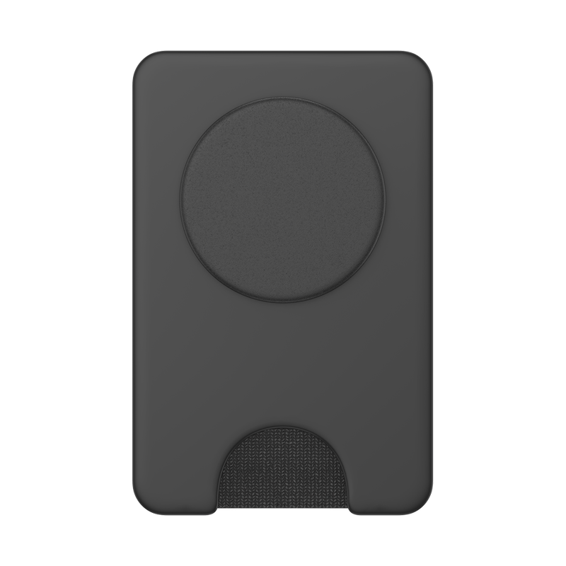 Black PopWallet+ for MagSafe