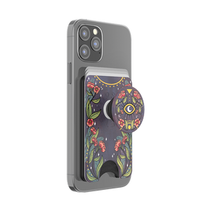Floral Bohemian PopWallet+ for MagSafe, PopSockets