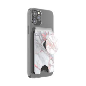 Rose Gold Lutz PopWallet+ for MagSafe, PopSockets
