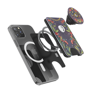 Floral Bohemian PopWallet+ for MagSafe, PopSockets
