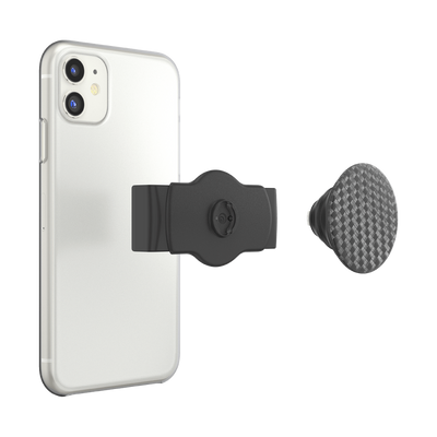 Carbonite Weave บน Black Slide Stretch