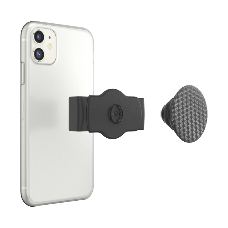 Carbonite Weave บน Black Slide Stretch