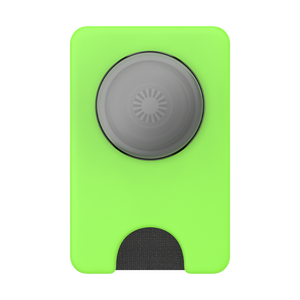Slime Green PopWallet+ for MagSafe, PopSockets