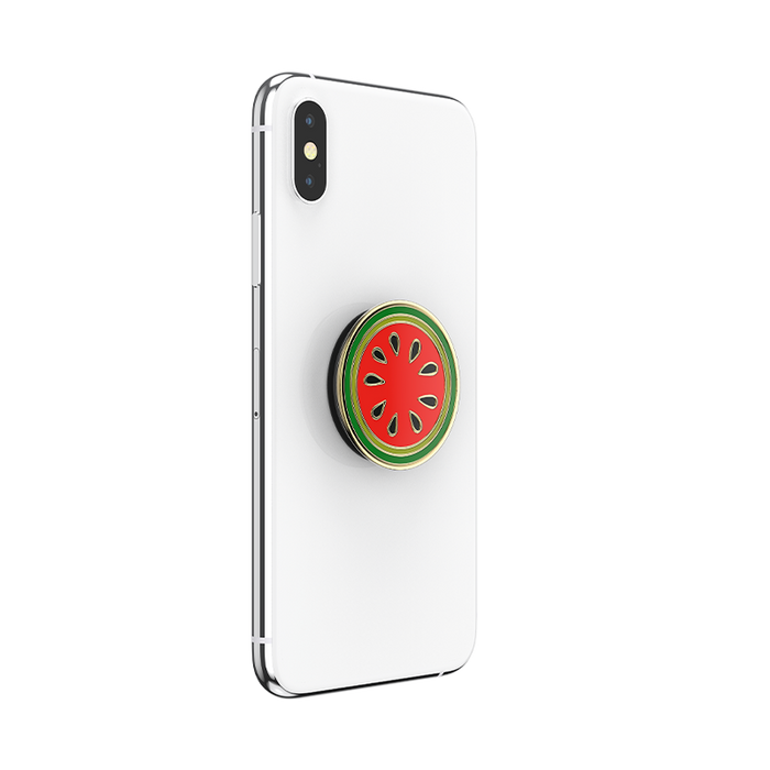 Watermelon Slice Polished Enamel PopGrip, PopSockets